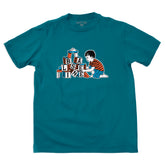 Baseline - Blockhead Tee (Oceanic/Red & Blue)